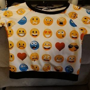 Emoji long sleeve top